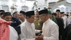 Wagub Aceh Salat Idul Adha di Masjid Raya Baiturrahman, Ribuan Jamaah Padati Pelataran