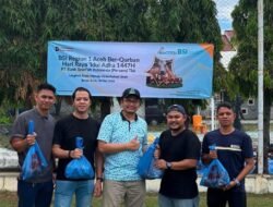 BSI Region Aceh Distribusikan 282 Hewan Kurban di Wilayah Aceh