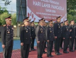Kapolda Aceh Pimpin Upacara Hari Lahir Pancasila 2026 di Mapolda Aceh