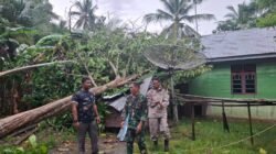 Cuaca Ekstrem Terjang Cot Girek, 13 Rumah Warga Rusak Dihantam Angin Kencang