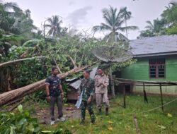 Cuaca Ekstrem Terjang Cot Girek, 13 Rumah Warga Rusak Dihantam Angin Kencang