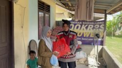 Ditsamapta Polda Aceh Sambangi Warga Kurang Mampu, Salurkan Paket Sembako dalam Program Jum’at Berkah