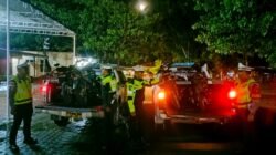 Satlantas Polres Aceh Utara Antisipasi Balap Liar, Empat Motor Knalpot Brong Diamankan Saat Patroli Blue Light