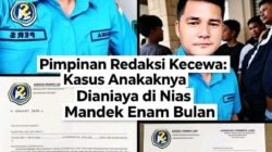Pimpinan Redaksi Kecewa: Kasus Anaknya Dianiaya di Nias Mandek Enam Bulan