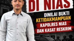 Hadirnya Tim Polda Sumut di Nias Dinilai Bukti Ketidakmampuan Kapolres dan Kasat Reskrim