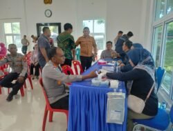 Sambut Hari Bhayangkara Yang Ke-80 Tahun 2026, Polres Aceh Besar Gelar Bakti Kesehatan Donor Darah