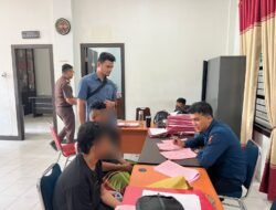 Satresnarkoba Polres Aceh Utara Serahkan Empat Tersangka Kasus Sabu ke Kejaksaan
