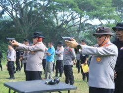 Polres Aceh Utara Gelar Latihan Menembak, Tingkatkan Kemampuan dan Profesionalisme Personel