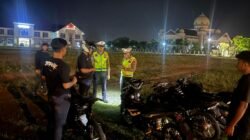 Ganggu Ketertiban dan Kenyamanan Warga, 16 Motor Berknalpot Brong Ditindak Satlantas Polres Aceh Utara