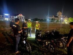 Ganggu Ketertiban dan Kenyamanan Warga, 16 Motor Berknalpot Brong Ditindak Satlantas Polres Aceh Utara