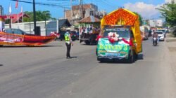 Sat Lantas Polres Aceh Utara Kawal Pawai 1 Muharram 1448 Hijriah, Arus Lalu Lintas Tetap Lancar