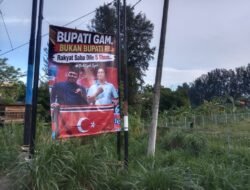 Spanduk Misterius Kritik Bupati Aceh Besar Muncul di Jalur Nasional, Ada Apa di Balik Pesan “Bupati GAM, Bukan Bupati RI”?