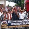 Aksi Jilid II di Mapolda Sumut: Kinerja Polres Nias Dipertanyakan, Minta Pencopotan dan Reformasi Total