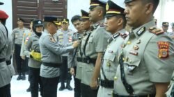 Polres Aceh Utara Gelar Sertijab Sejumlah Pejabat Utama dan Kapolsek Jajaran