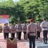 Kapolres Aceh Besar Pimpin Sertijab Sejumlah Pejabat Utama dan Kapolsek Jajaran