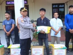 Sambut Hari Bhayangkara ke-80, Polres Aceh Utara Berikan Bansos Kepada Masyarakat Pekerja Harian Lepas
