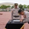 Karorena Polda Aceh Serahkan Jabatan, Kapolda Sampaikan Apresiasi dan Pesan Menjelang Purna Tugas