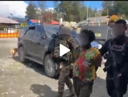 Satgas Ops Damai Cartenz 2026 Tangkap Terduga Anggota KKB Kepala Air Terkait Penembakan Karyawan PT Freeport Indonesia