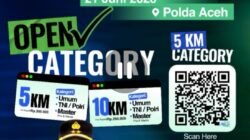Pendaftaran Bhayangkara Run 2026 Ditutup 15 Juni, Polda Aceh Ajak Masyarakat Berpartisipasi