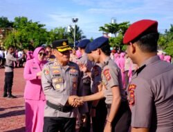 48 Personel Polres Aceh Utara dan Brimob Naik Pangkat, Kapolres: Jadikan Amanah untuk Tingkatkan Pengabdian