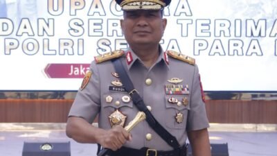 Kapolri Lantik Irjen Pol. Ruddi Setiawan sebagai Kapolda Aceh