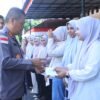 Sebagai Wujud Kepedulian Pimpinan, Kapolres Aceh Utara Berikan Tali Asih Kepada 25 Orang PHL