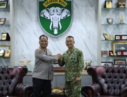 Perkuat Sinergitas TNI–Polri, Kapolda Aceh Jalin Silaturahmi Perdana dengan Pangdam Iskandar Muda