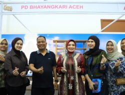 Kapolda Aceh Kunjungi Stan Bhayangkari Daerah Aceh di Bazar Kreasi Bhayangkari Nusantara 2026