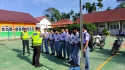 Polantas Karib Sasar Pelajar SMK Negeri 1 Cot Girek, Wujudkan Generasi Tertib Berlalu Lintas