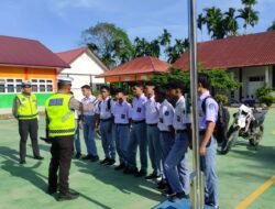 Polantas Karib Sasar Pelajar SMK Negeri 1 Cot Girek, Wujudkan Generasi Tertib Berlalu Lintas