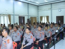 Kapolres Aceh Utara Buka Pelatihan Peningkatan Kemampuan Lima Fungsi Teknis Kepolisian