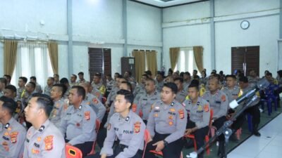 Kapolres Aceh Utara Buka Pelatihan Peningkatan Kemampuan Lima Fungsi Teknis Kepolisian