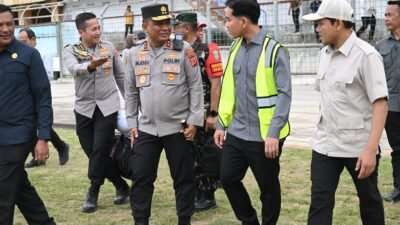 Kapolda Aceh Dampingi Wakil Presiden RI Tinjau Hasil Rehabilitasi dan Rekonstruksi Pascabencana di Desa Kendawi, Gayo Lues