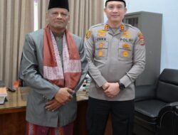 Kapolres Pidie Pererat Silaturahmi dengan Pimpinan HUDA Pidie, Ajak Jaga Damai Aceh dan Semarakkan HUT RI ke-81