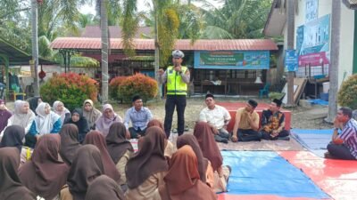 Duka Kehilangan Dua Pelajar, Satlantas Beri Penguatan dan Edukasi Keselamatan di MAN 2 Aceh Utara