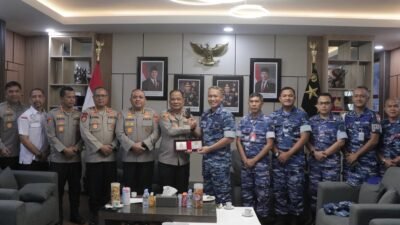 Kapolda Aceh Terima Silaturahmi Danlanud Sultan Iskandar Muda