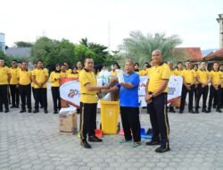 Sambut HUt ke 81 Kemerdekaan RI, Polda Aceh dan Polres jajaran Serentak Gelar Baksos Bersihkan Rumah Ibadah