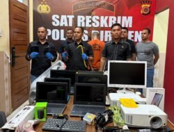 Polres Bireuen Berhasil Tangkap Spesialis Pembobol Rumah Sekolah