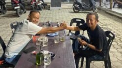 Wartawan Senior Imran Joni Salam Komando dengan Ketua AKPERSI Aceh Said Saiful, Perkuat Silaturahmi Insan Pers
