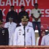 Camat Lhoknga Zayadinur Pimpin Detik-Detik Proklamasi, Paskibraka SMAN 1 Sukses Kibarkan Merah Putih