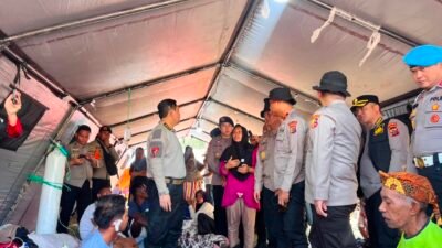 Astamaops Kapolri Turun Langsung Maksimalkan Operasi Kemanusiaan di Manggarai, 45 Posko Tampung 13.881 Pengungsi