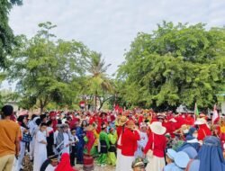 Karnaval HUT RI ke-81 di Lhoknga Meriah, Ribuan Pelajar Tampil Kreatif