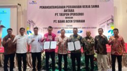 Bank Aceh-TASPEN Perkuat Kerja Sama Pengelolaan Dana Pensiun