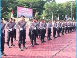 Hari Juang Polri 2026, Kapolres Aceh Besar Pimpin Upacara di Lapangan Apel