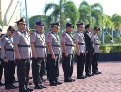 Kapolda Aceh Bacakan Proklamasi Polisi, Peringatan Hari Juang Polri Dimeriahkan Lomba Devile Antar-Satker