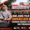 Hari Juang Polri 2026, Kapolres Aceh Barat Tekankan Semangat Perjuangan dan Pengabdian