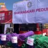 Bhayangkari dan Polda NTT Salurkan Dukungan bagi Pengungsi Gempa di Sikka