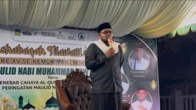 MTQ XV Kemukiman Lhoknga Ditutup Meriah, Tgk Syukrullah Sampaikan Tausiah