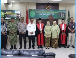 Samsul Maidi Resmi Jabat Wakil Ketua PN Jantho, Kapolres Aceh Besar Hadiri Pelantikan
