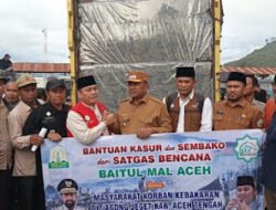 Baitul Mal Aceh Salurkan Bantuan Rp.359 Juta Rupiah untuk Korban Kebakaran Jagong Jeget Aceh Tengah